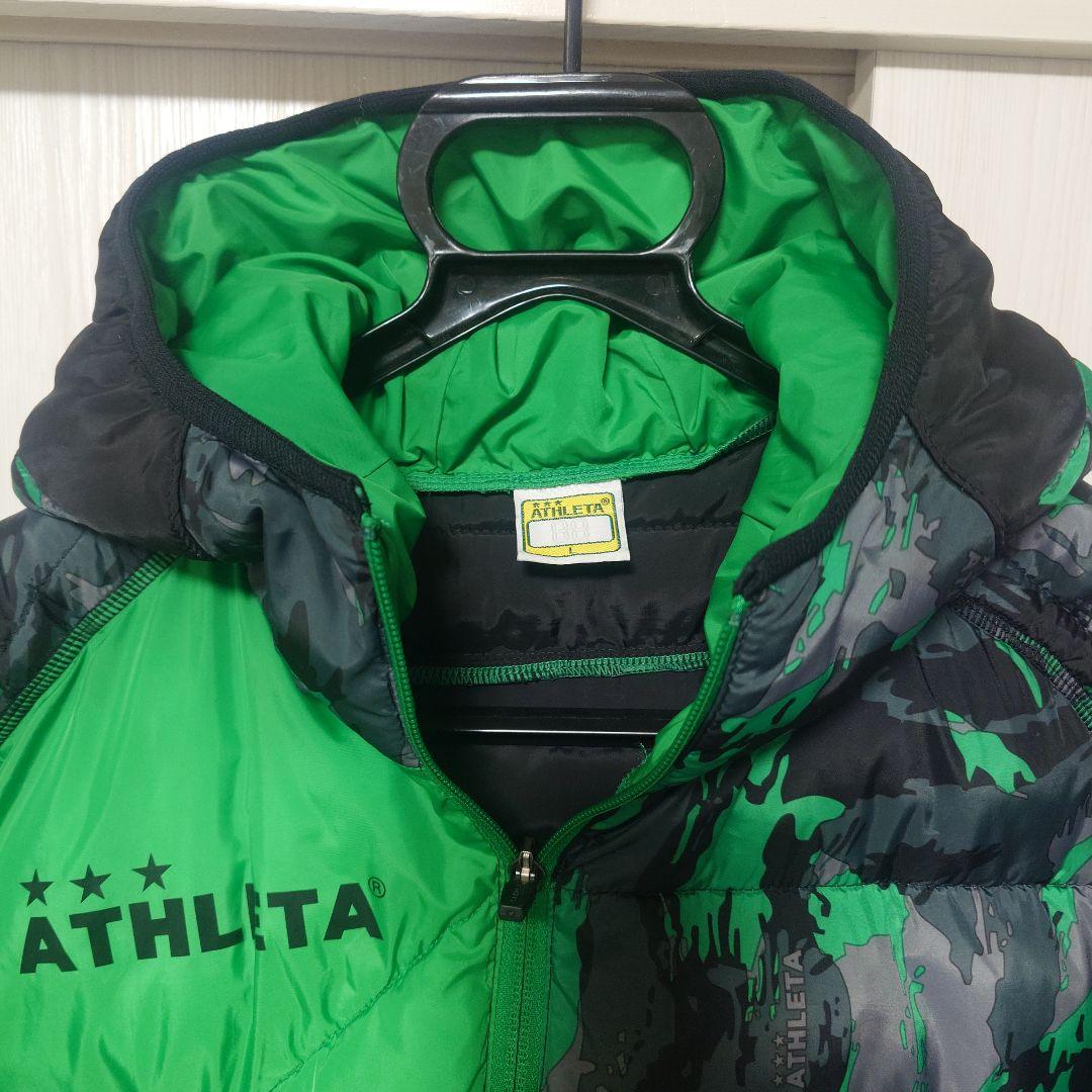 【美品】ATHLETA 中綿ウォームジャケット 上Ｌ下О セットアップ