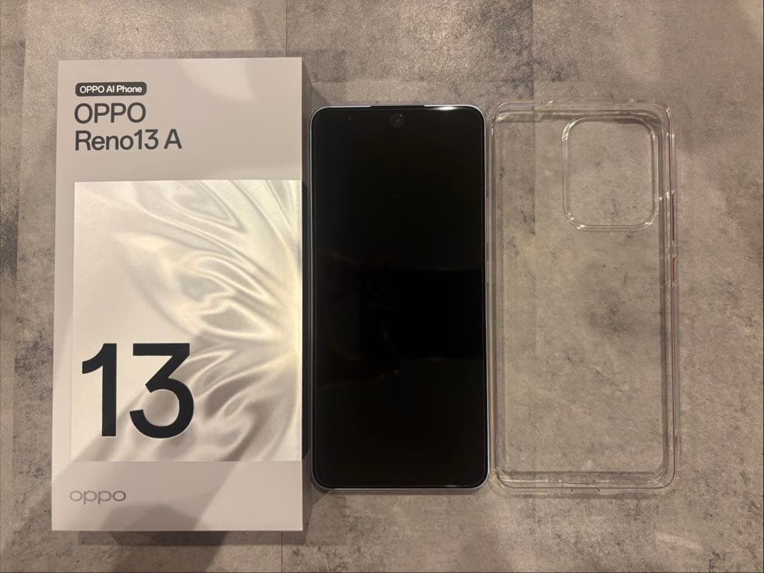 M　OPPO Reno13 A アイスブルー OPG05 SIMフリー