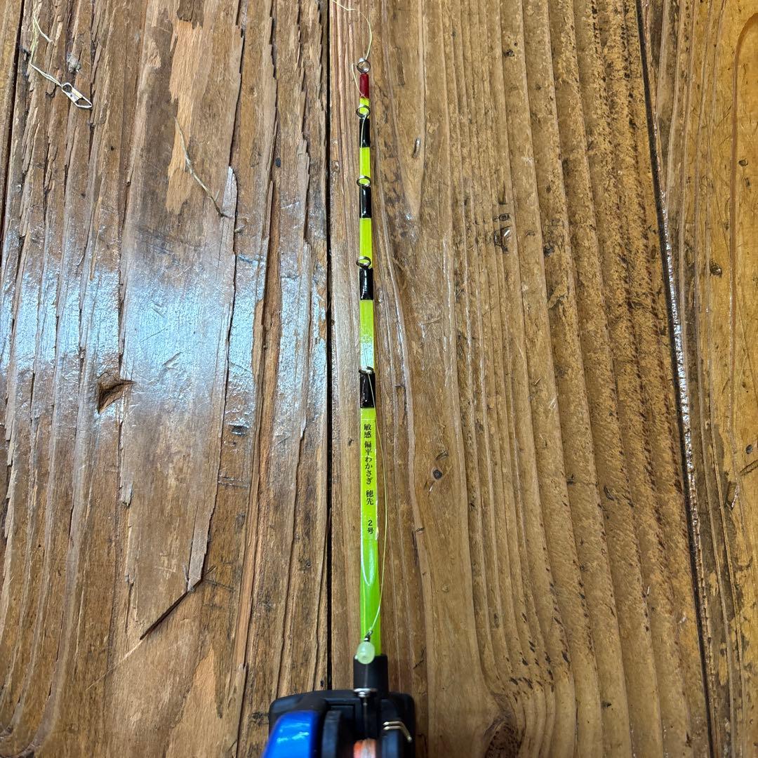 わかさぎ専用電動リール　竿　ストラップ　コード　ケース付き　まとめ売り