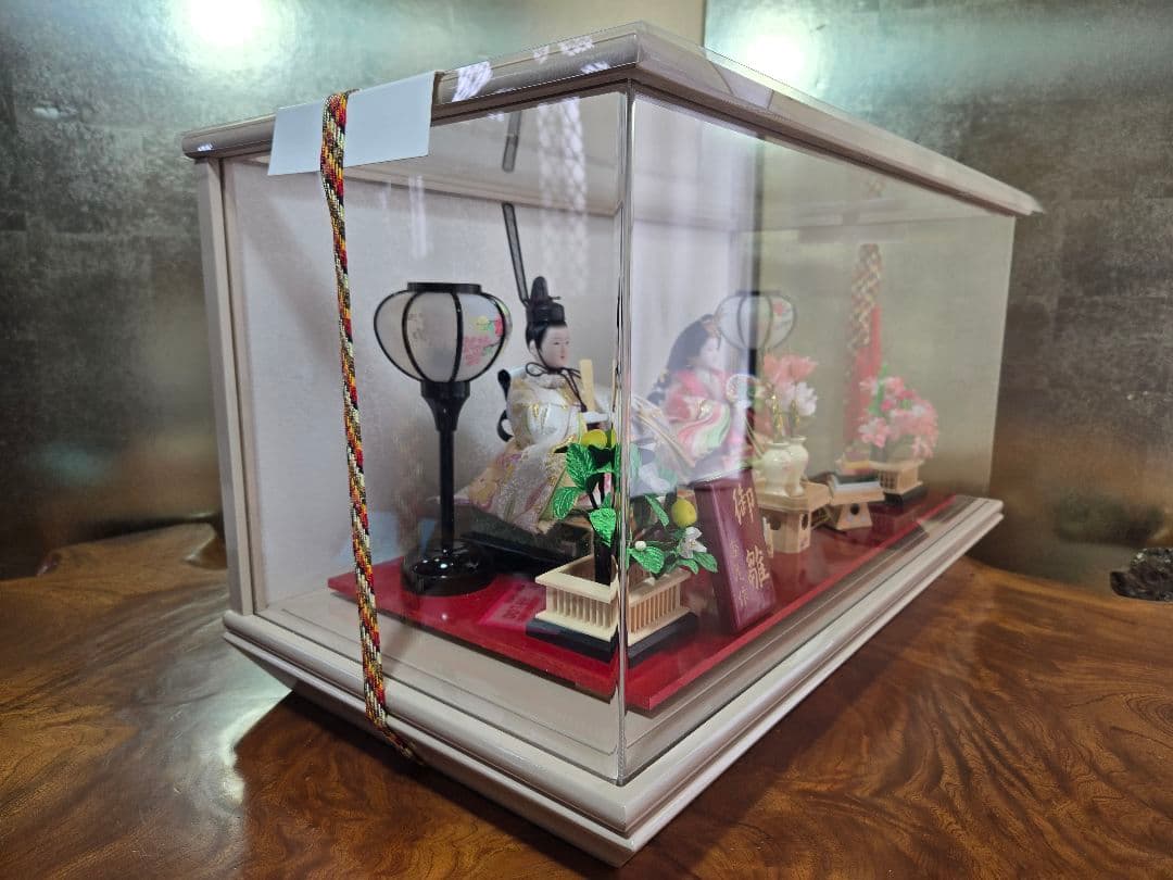 【一点限り】雛人形 ケース飾り　K46