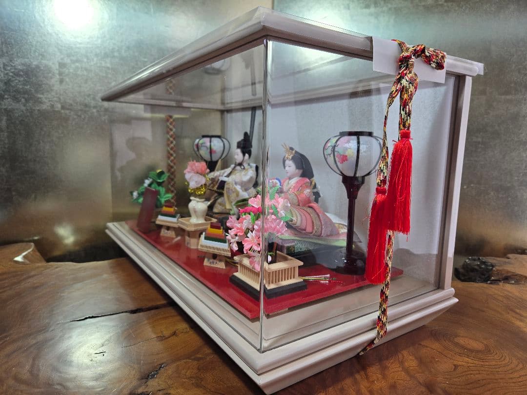 【一点限り】雛人形 ケース飾り　K46