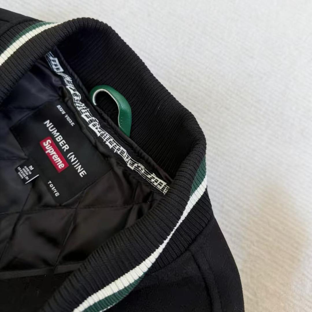 中古 Supreme × NUMBER (N) INE ミッキー スタジャン M