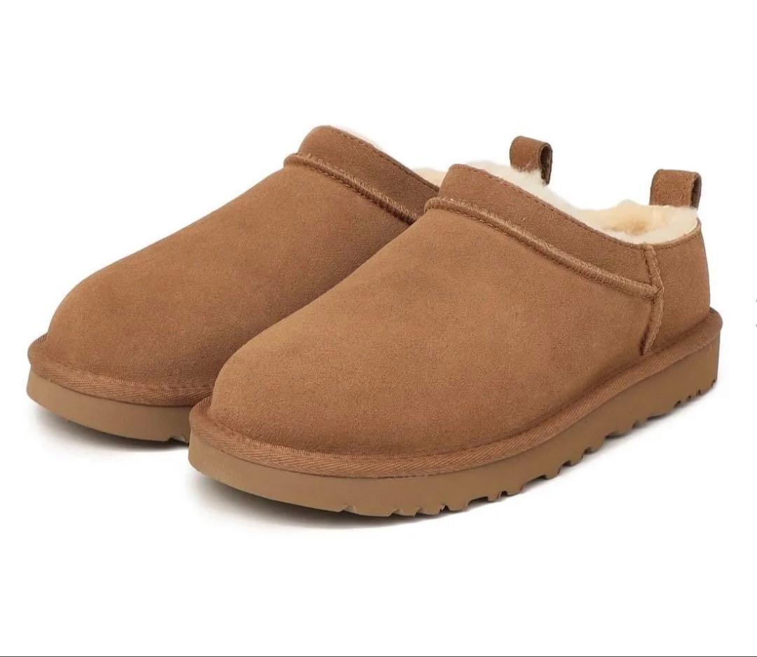 UGG CLASSIC MICRO ブラウン スリッポン