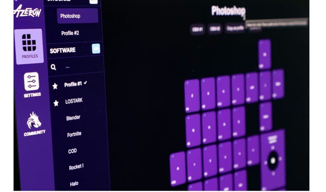 Azeron アゼロンサイボーグ ゲーミングキーパッド