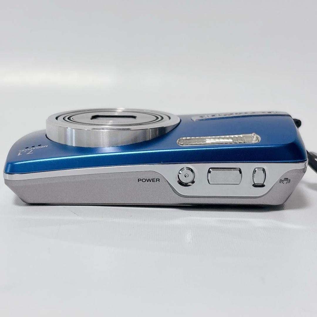 OLYMPUS μ750 ミュー750 ブルー 美品 付属品完備 コンデジ