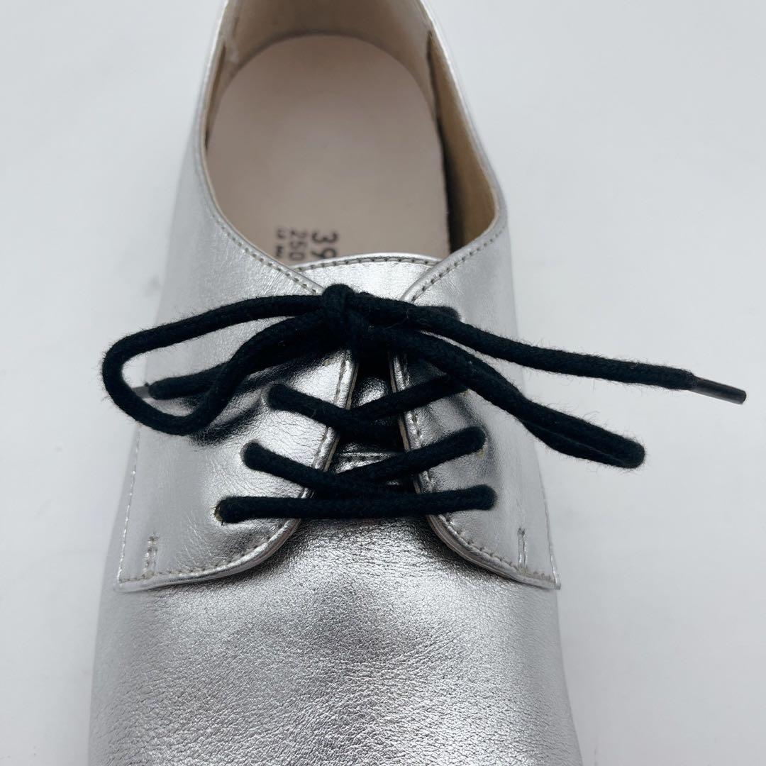 極美品✨ビルケンシュトック ソーンダース メタリックシルバー 39 25cm