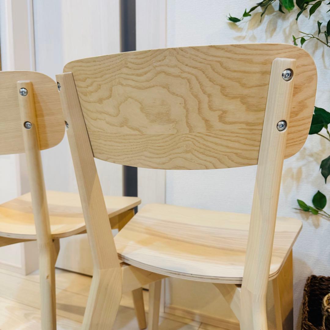 [IKEA]イケア　LISABO リーサボー チェア アッシュ2脚セット ②