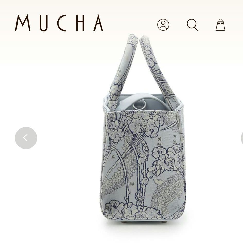 【MUCHA/ミュシャ】1度のみ使用 ショルダーバッグ(ハンドバッグ)