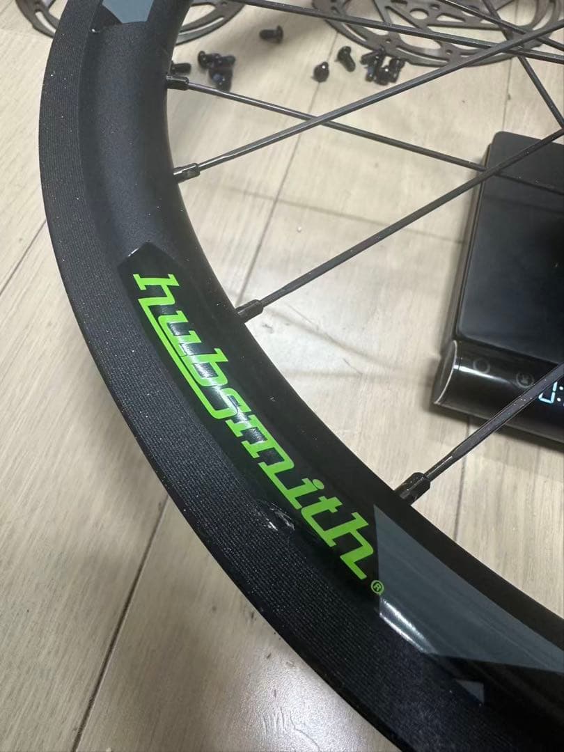 hubsmithハブスミス20インチ 406ホイールセット birdy取り外し品