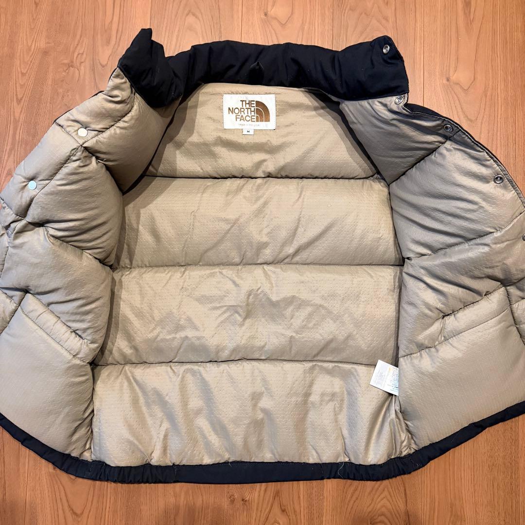 ブラック ◎ THE NORTH FACE ノースフェイス 茶タグ ダウンベスト