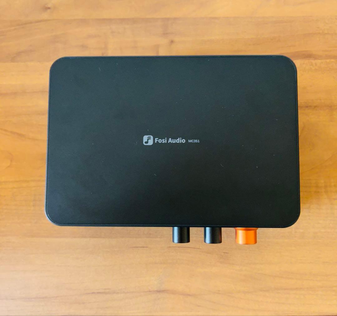 Fosi Audio ［MC351 ］VUメーター2.1CHパワーアンプ