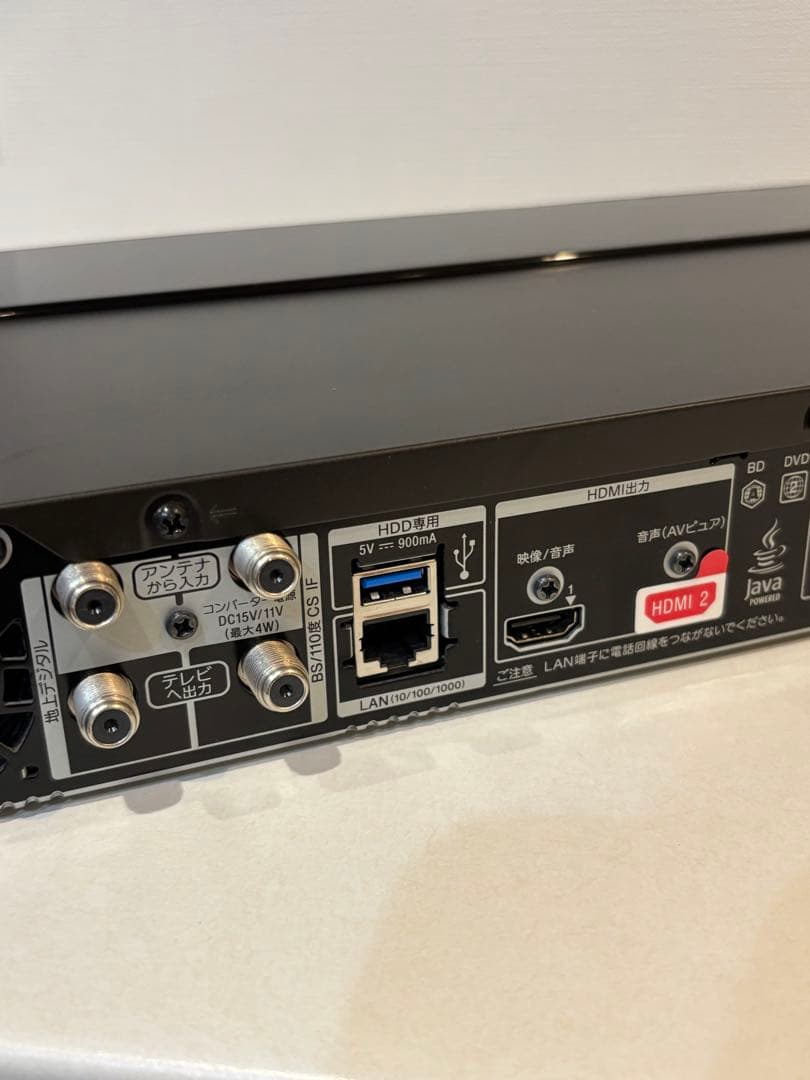 【ジャンク品】SONY BDZ-FT1000 ブルーレイレコーダー