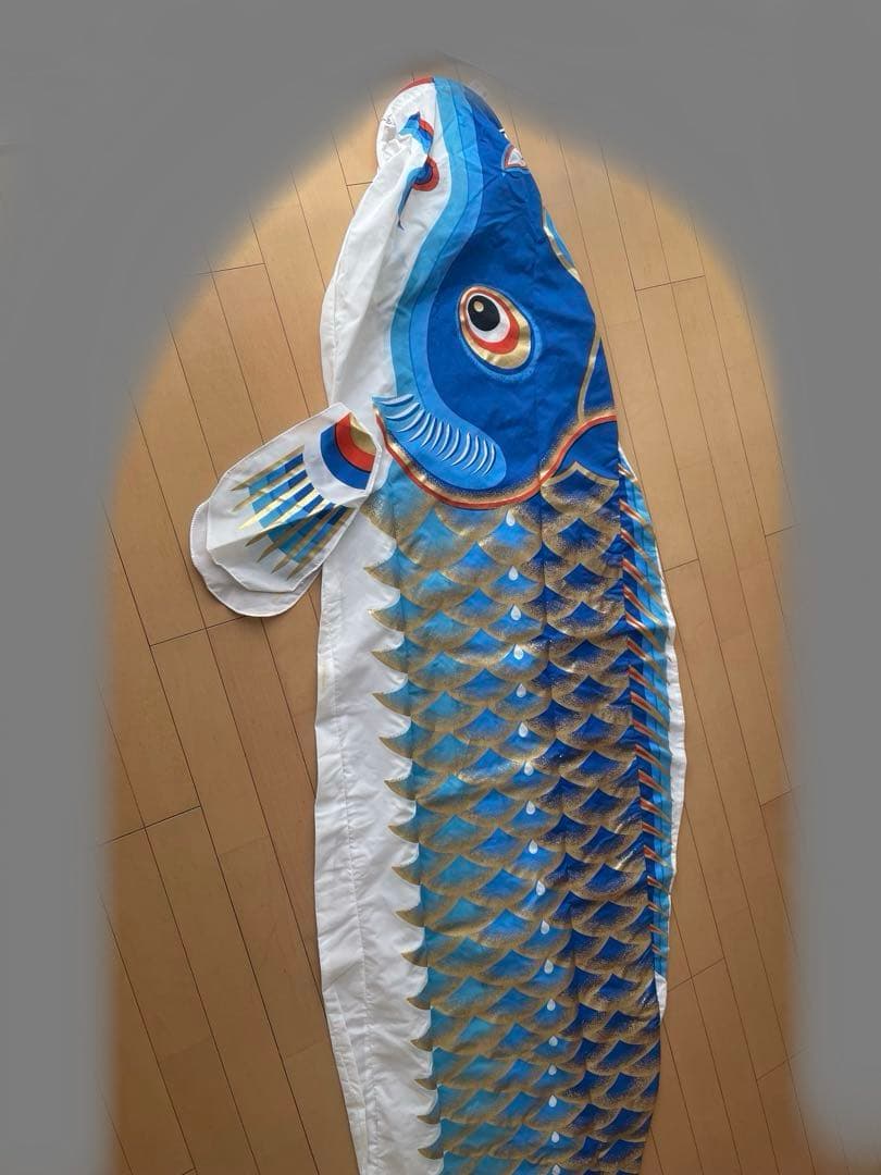 nonnoさん専用　　鯉のぼり 5m 黒赤青　吹き流し　大型　多彩な色合い