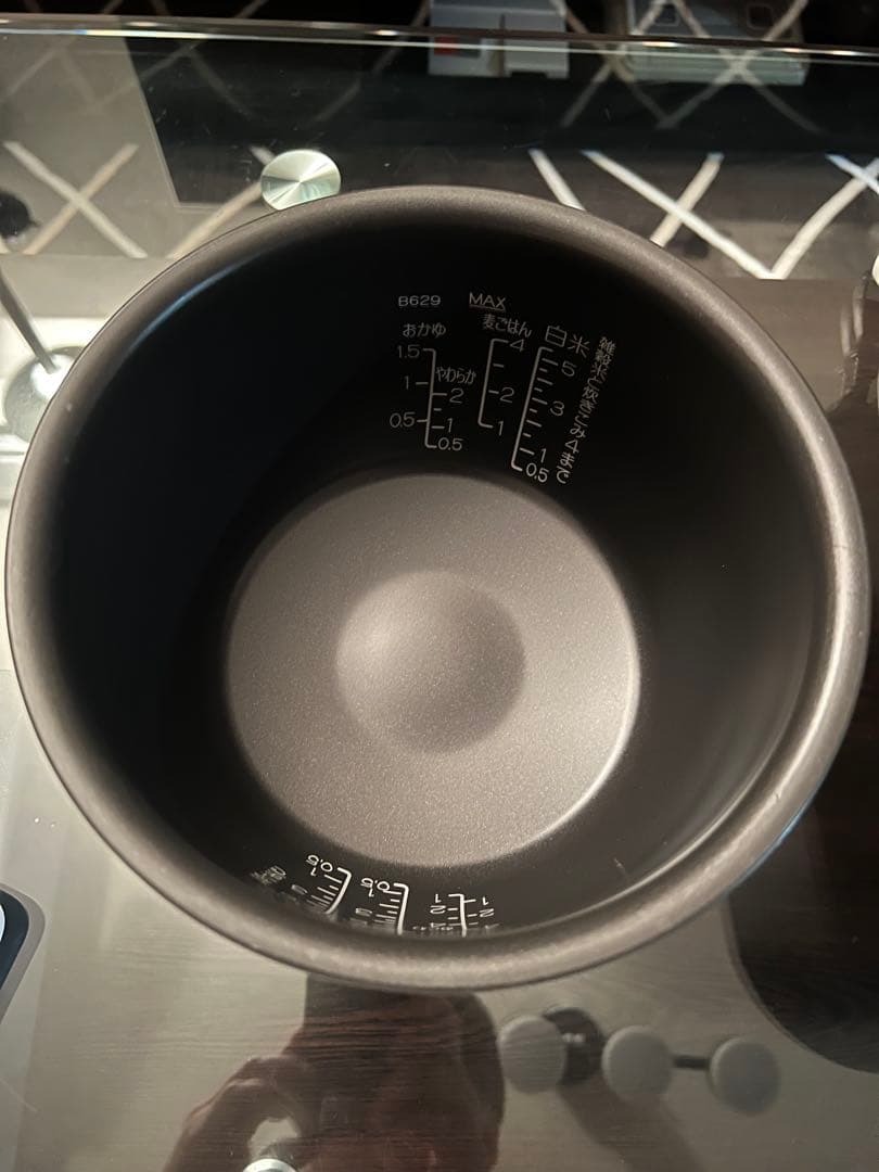 美品　象印　炎舞炊き　炊飯器