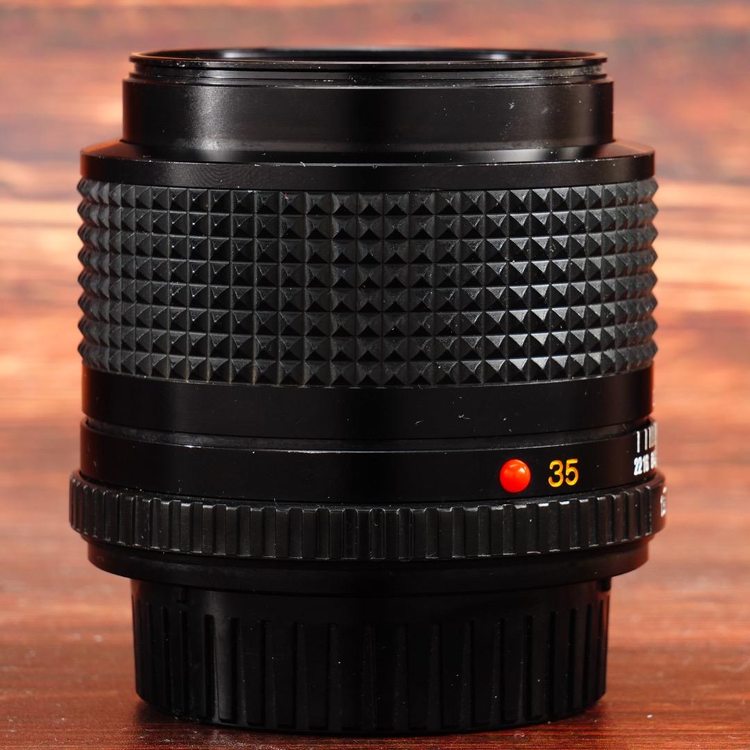 【整備＆テスト済 希少】動作◎ ミノルタ New MD 35mm F1.8 43