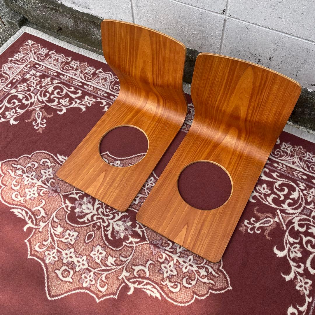 Tendo 天童木工 ◾️2点セット 座椅子 プライウッド 藤森健次 和モダン J