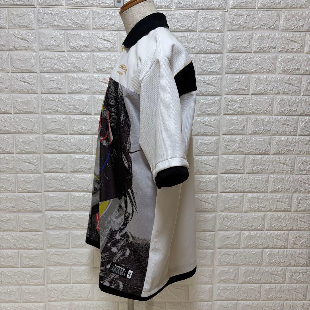 RUSSELUNO ポロシャツ サイズ5 グラフィックプリント 美品【1164】