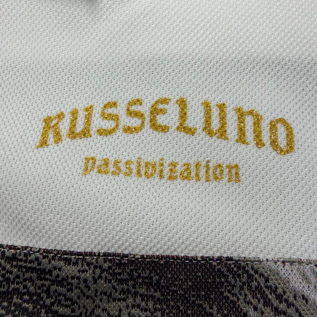 RUSSELUNO ポロシャツ サイズ5 グラフィックプリント 美品【1164】