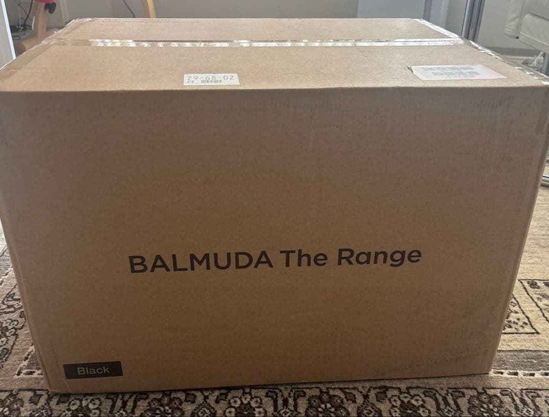 【新品未開封】BALMUDA The Range K09A‑BK（ブラック）