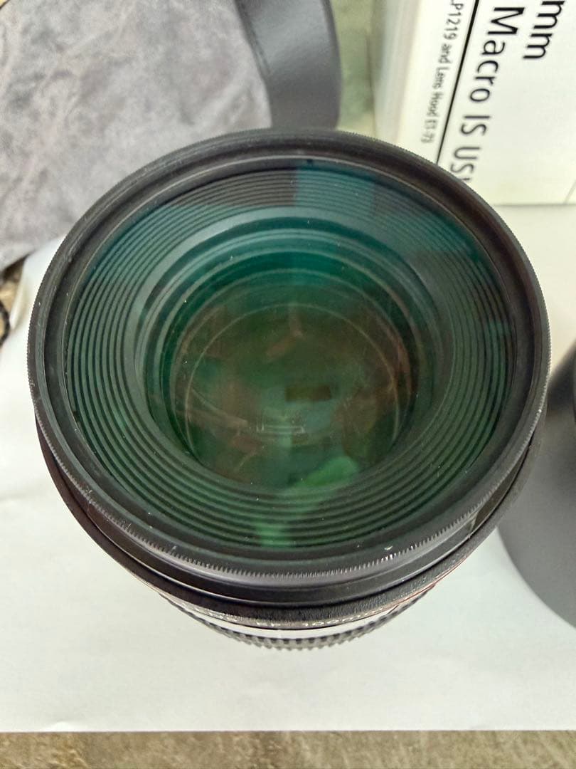 【美品】CANON/キャノン EF100mm F2.8L マクロ IS USM