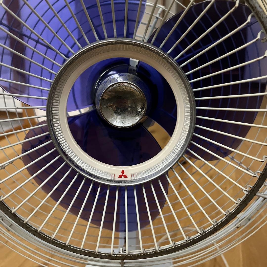 【昭和レトロ】Mitsubishi 卓上扇風機 D30-H