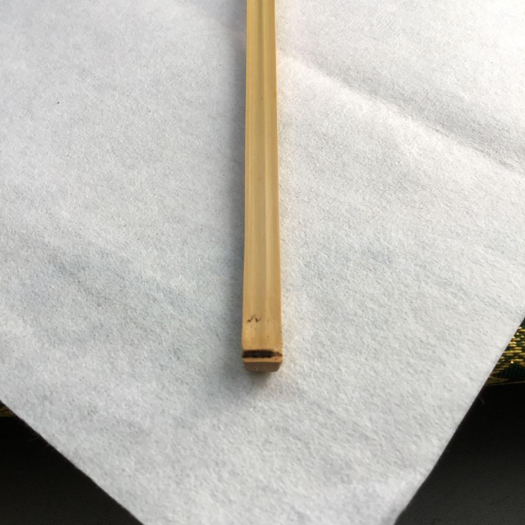 茶道具　茶杓　銘:乱飾　松尾流十二代松尾宗典作　妙玄斎書付　共筒　共箱S83CS