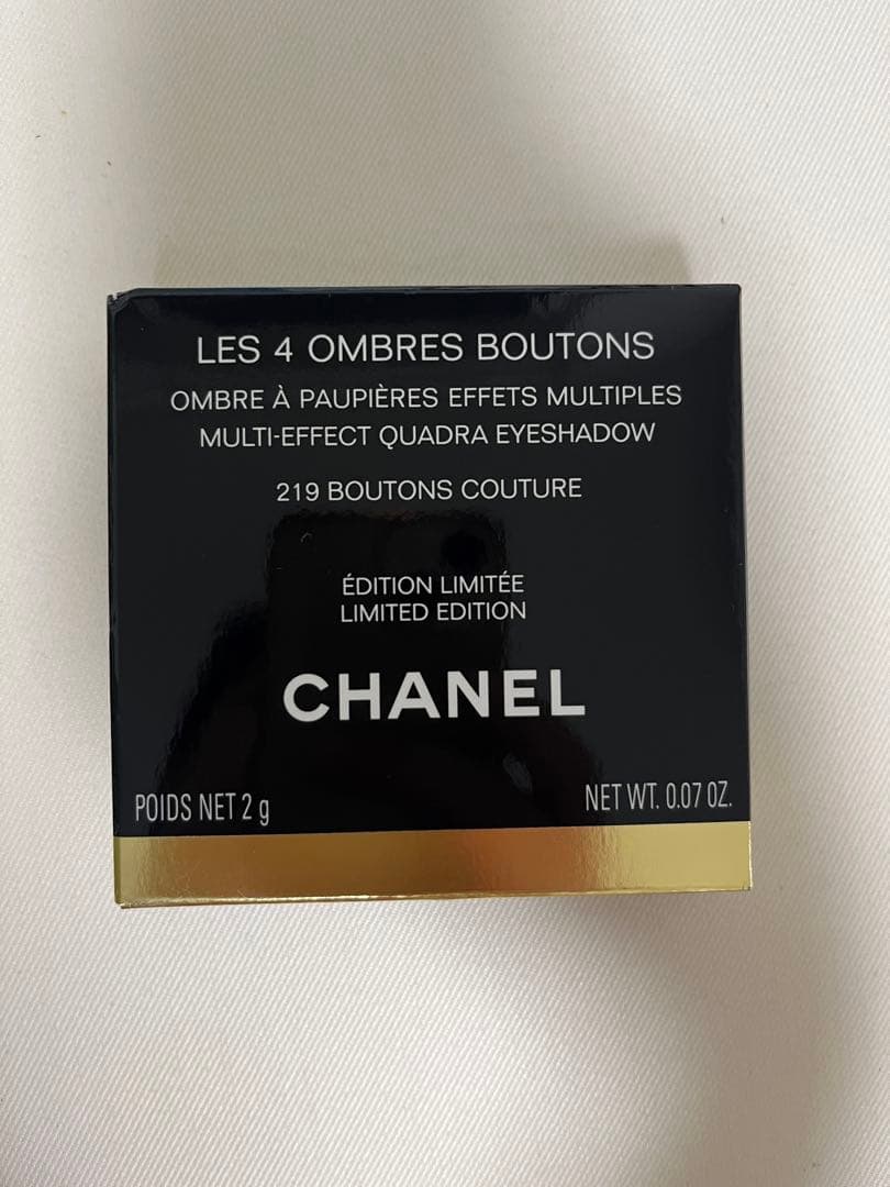 CHANEL LES 4 OMBRES BOUTONS 219 ブトンクチュール