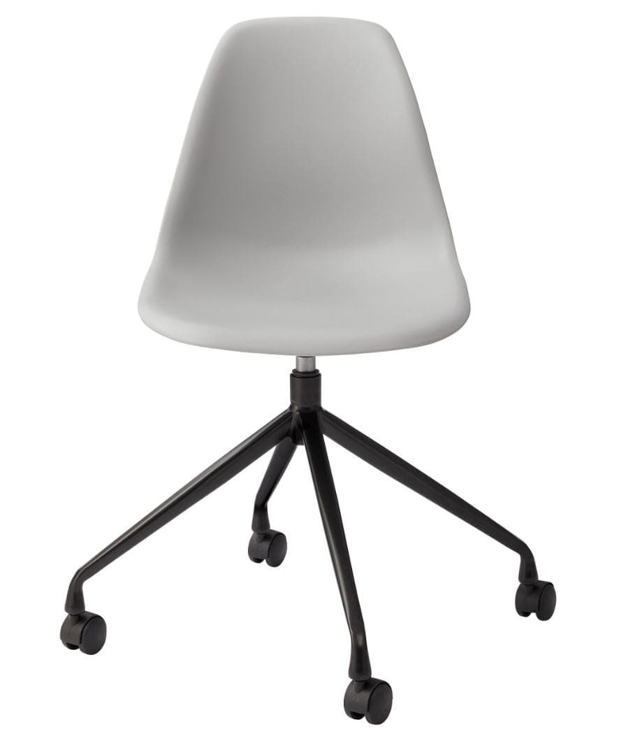 新品 送料込み デスクチェア キャスター付き 1脚 グレー