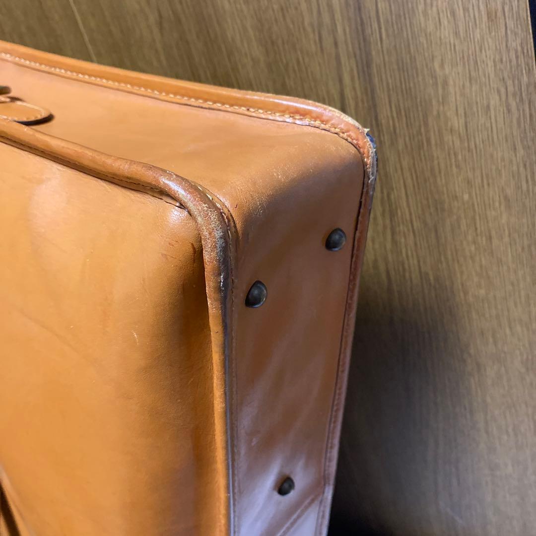 レザーバッグ マーストン ブリーフ ビジネス　TUSTING 茶色　キャメル