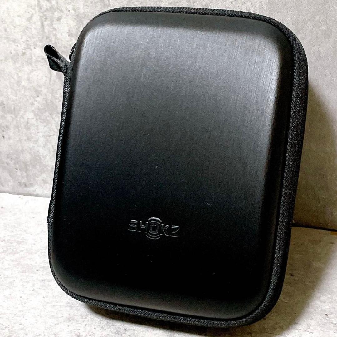 ほぼ未使用 Shokz OpenComm C102 骨伝導イヤホン 運転通話