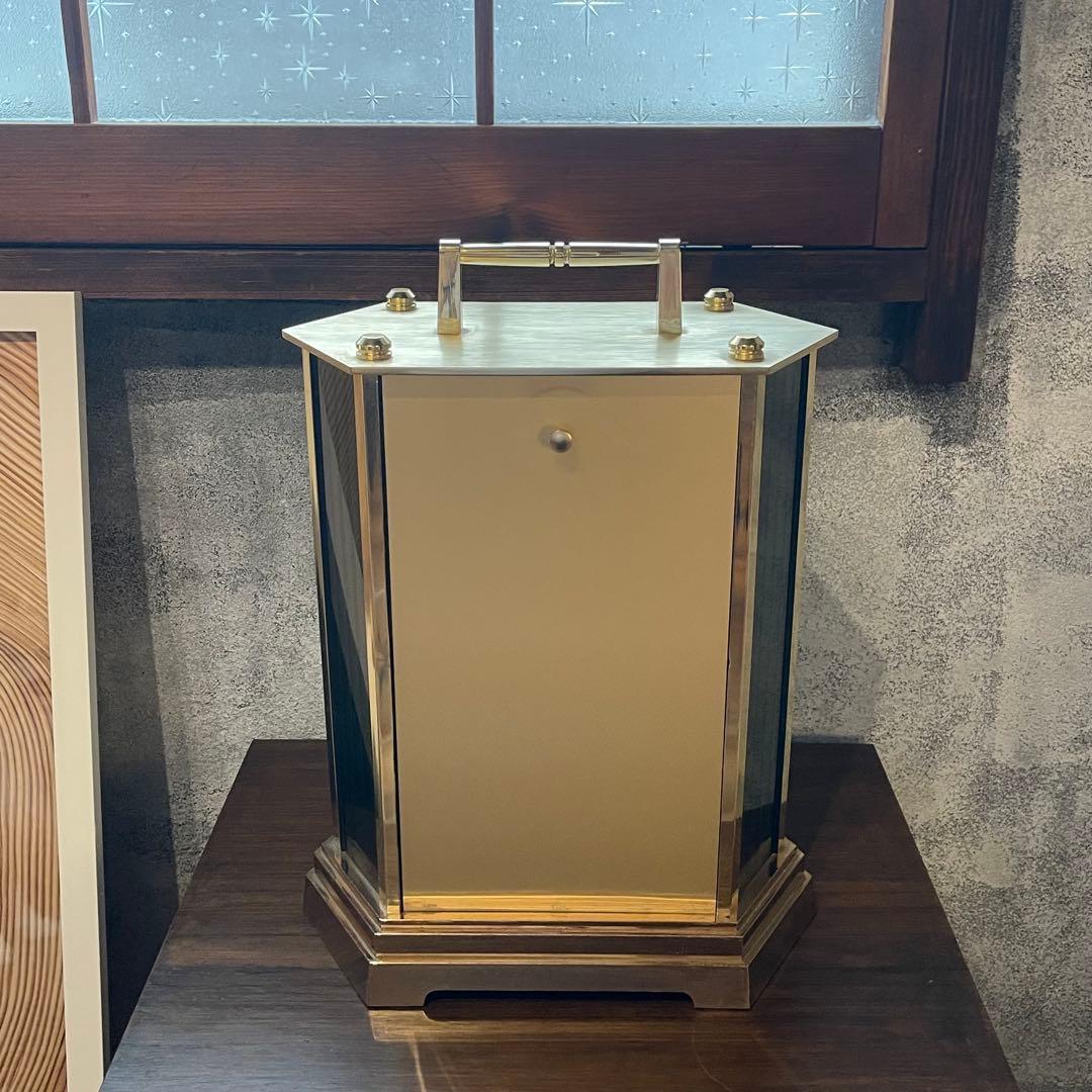 SEIKO 振り子付き置時計 ゴールド ブラック