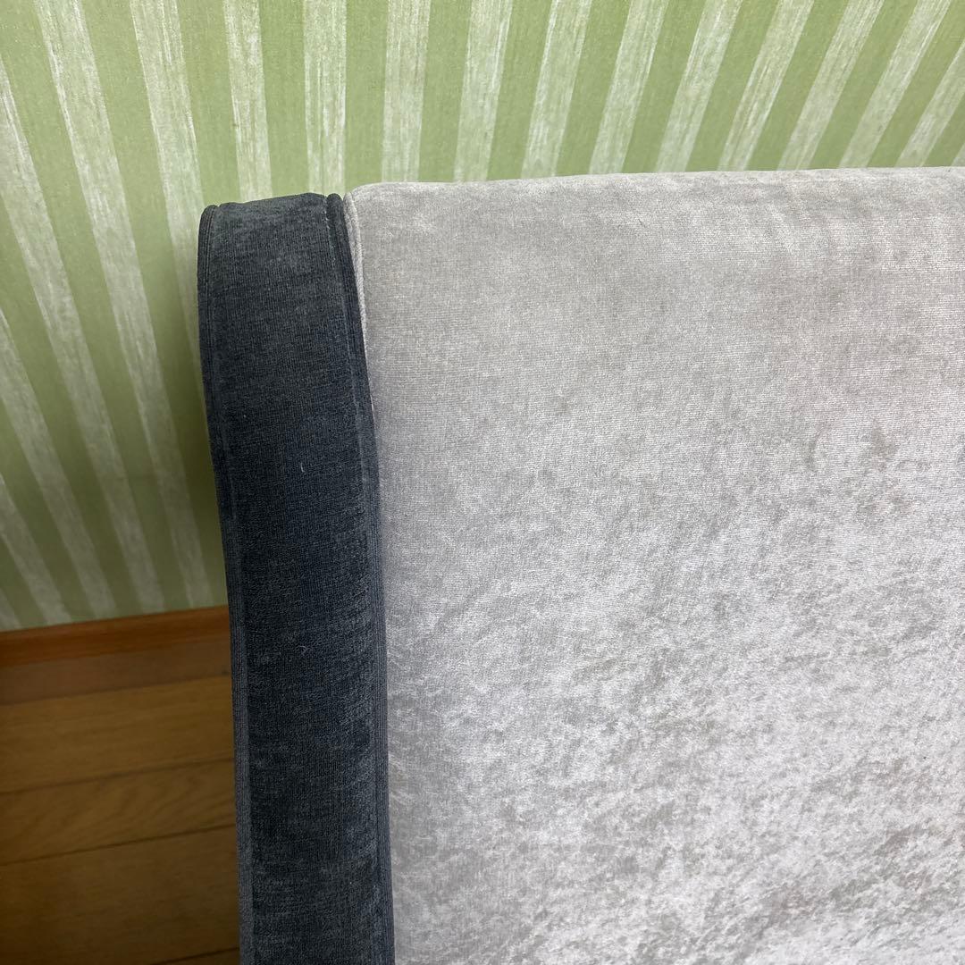 週末限定価格!!Francfrancフランフラン ピルティ 2人掛けソファグレー