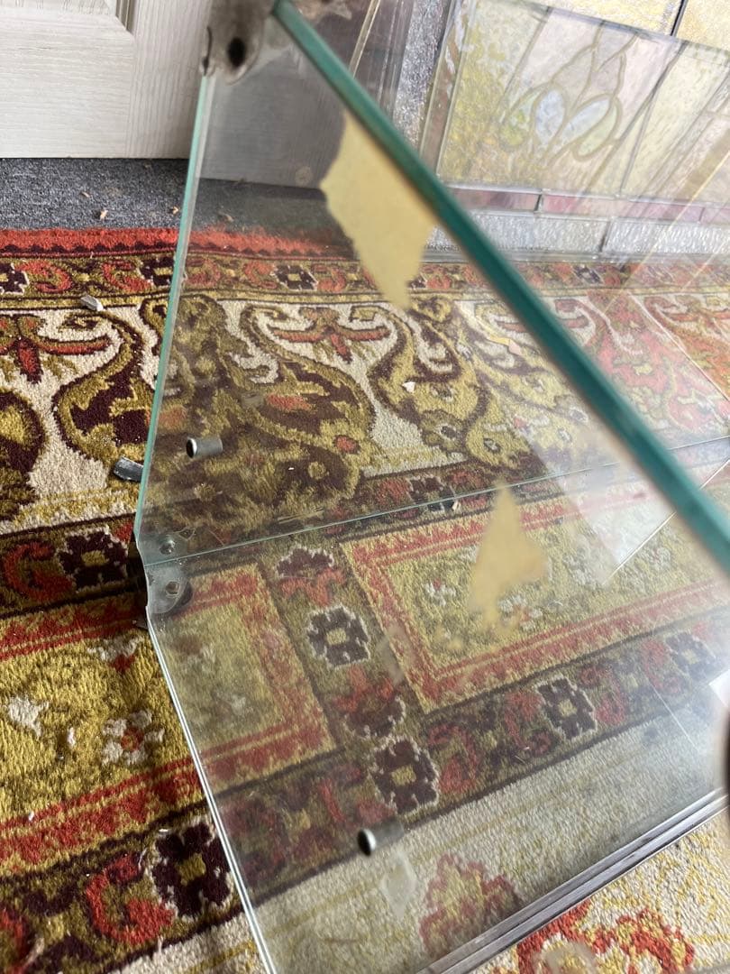 ガラス ショーケース アンティーク インテリア 昭和レトロ 当時物 什器