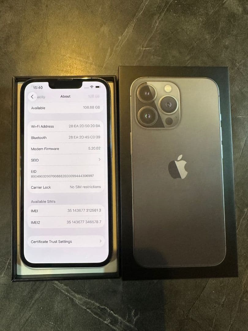 Apple iPhone 13 Pro グラファイト 本体のみ