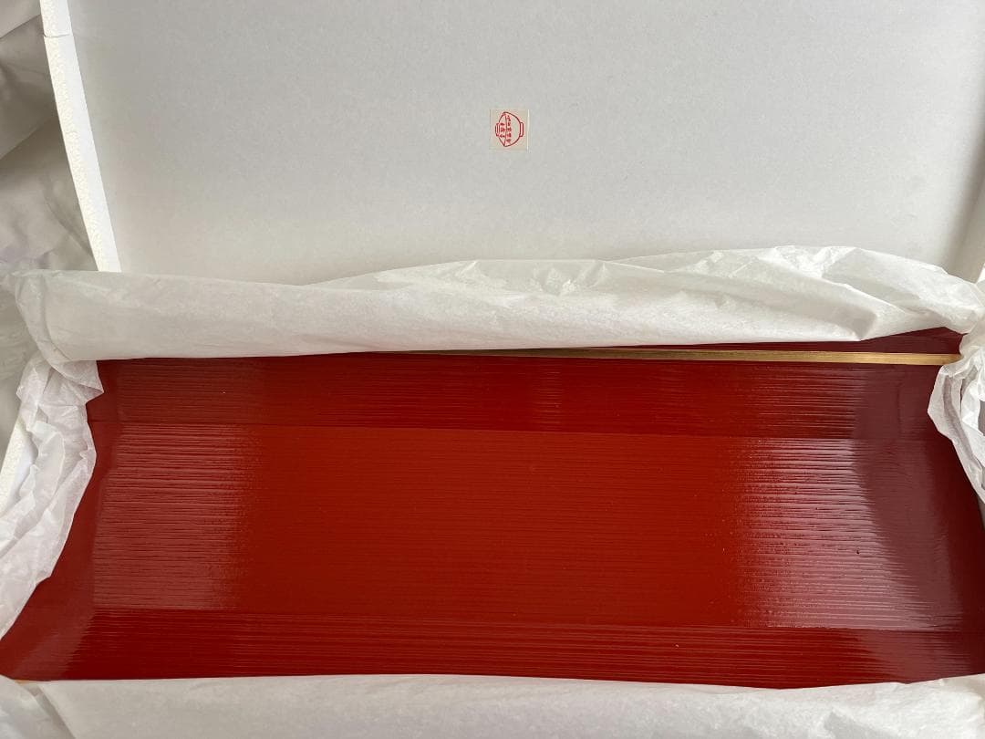 【宮内庁御用達】山田平安堂 特大60cm 樽盛器 金縁 朱塗り 伝統工芸 希少