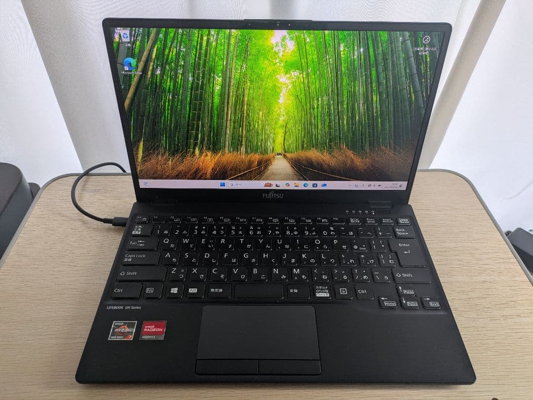 美品軽量 LIFEBOOK RYZEN 5700U SSD512GB Win11