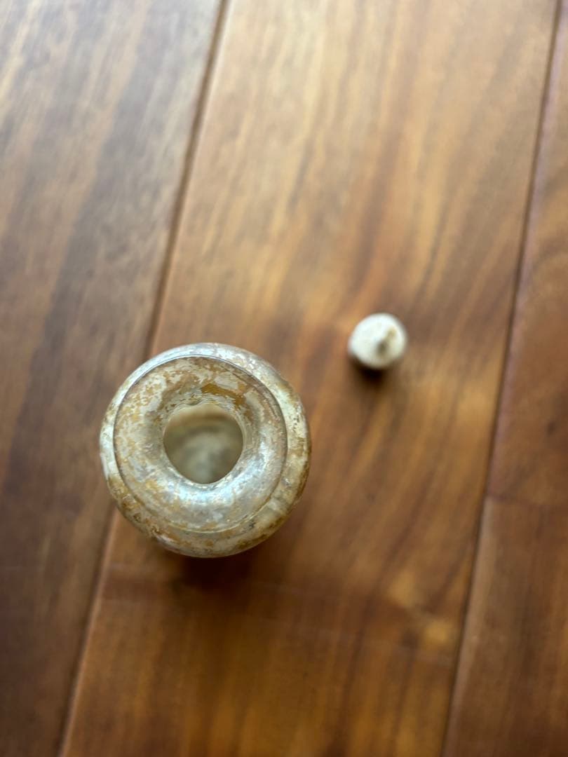 古代ローマガラス　振出　金平糖入れ　茶道具　煎茶道具