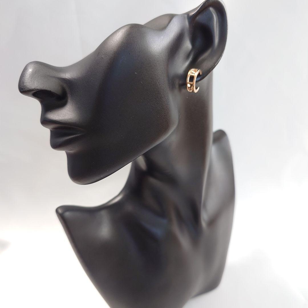 【磨き済】ティファニー オープン アトラス フープ ピアス 片耳用 6835