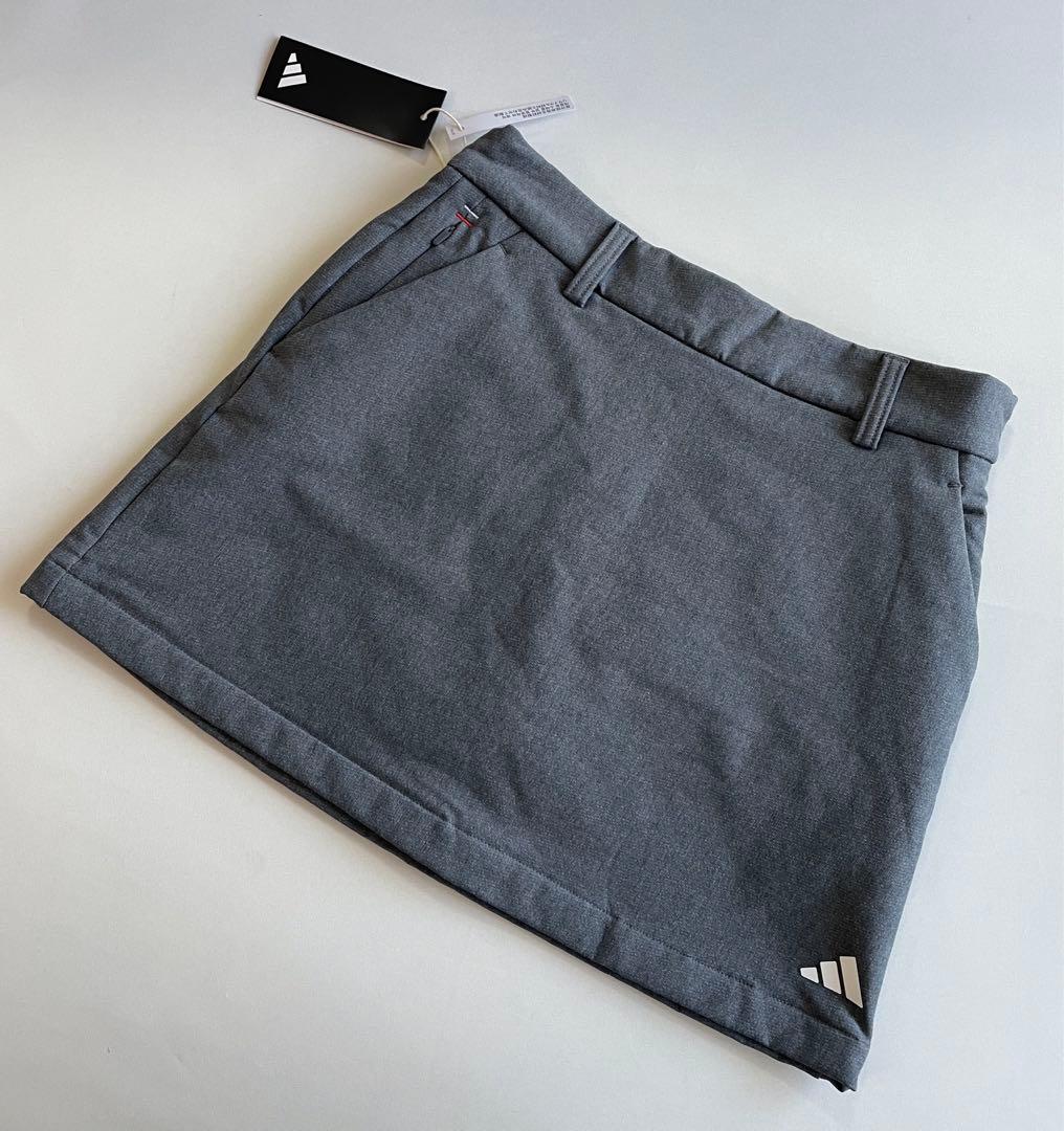 新品タグ付⛳️アディダスゴルフ　中綿ベスト＆裏起毛スカートセット　M