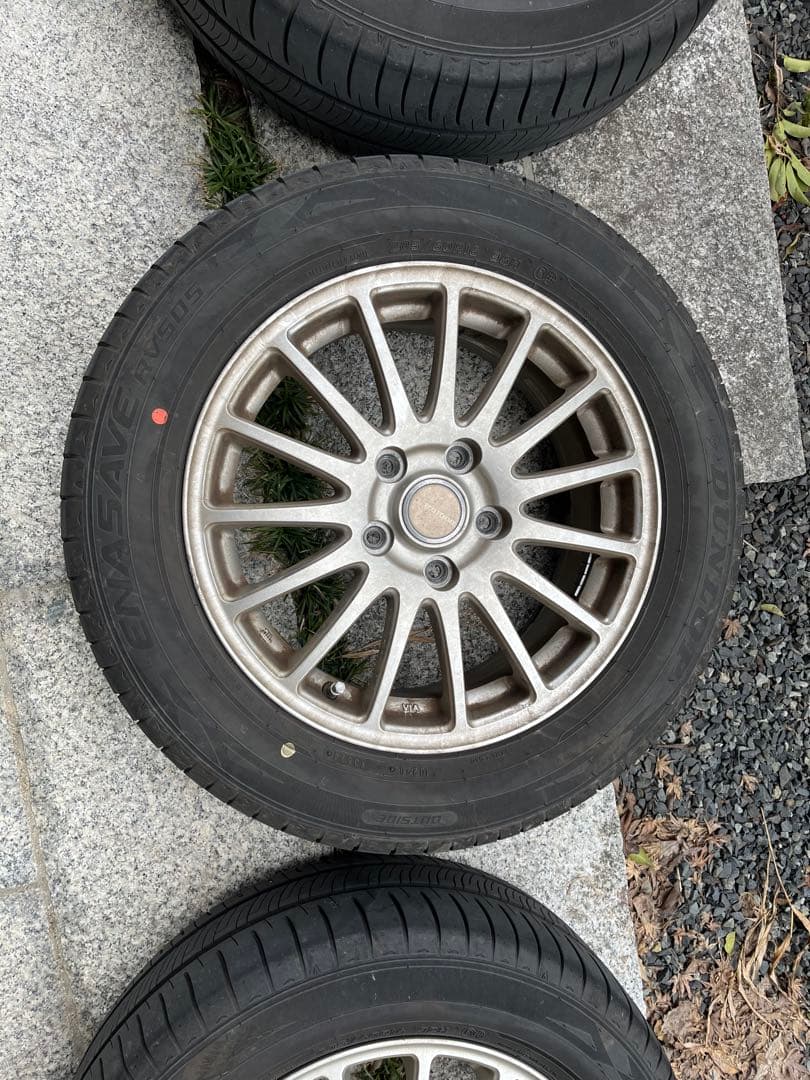 【良好品】ダンロップ 16インチ タイヤホイール4本セット　ノーマル