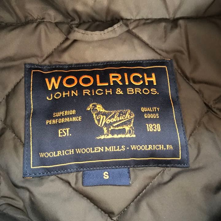 WOOLRICH ダウンライナー付　モッズコート