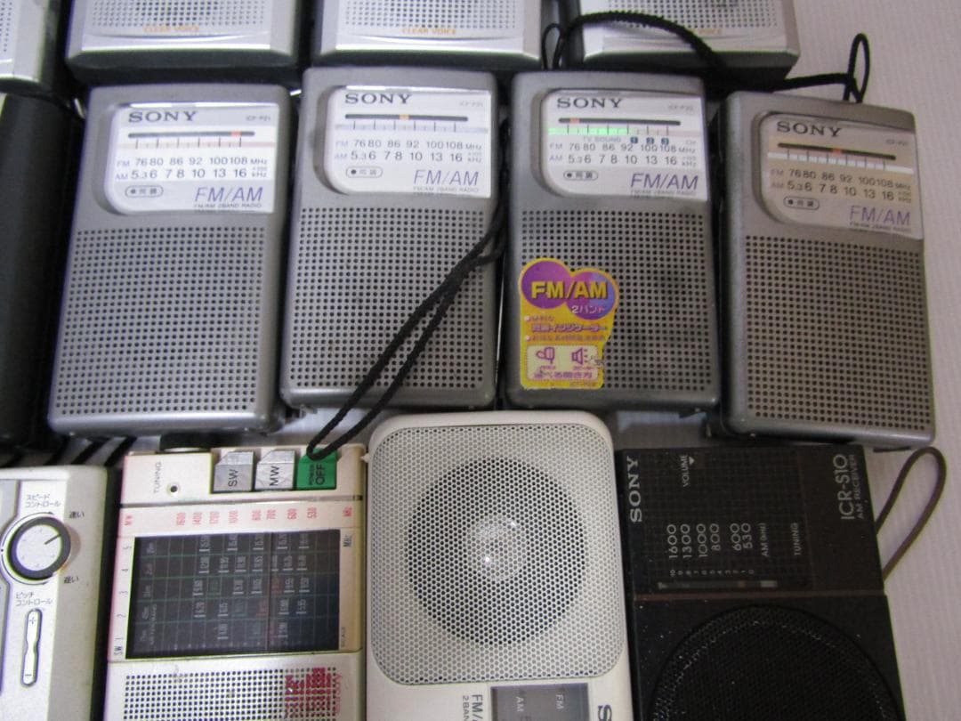 SONY ラジオ　ジャンク　27まとめ