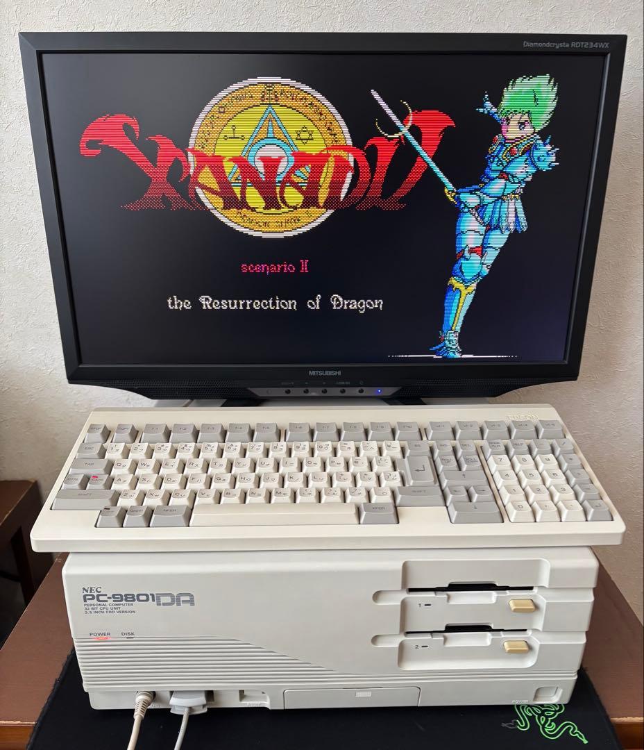 PC-9801DA/U2 動作品 本体のみ
