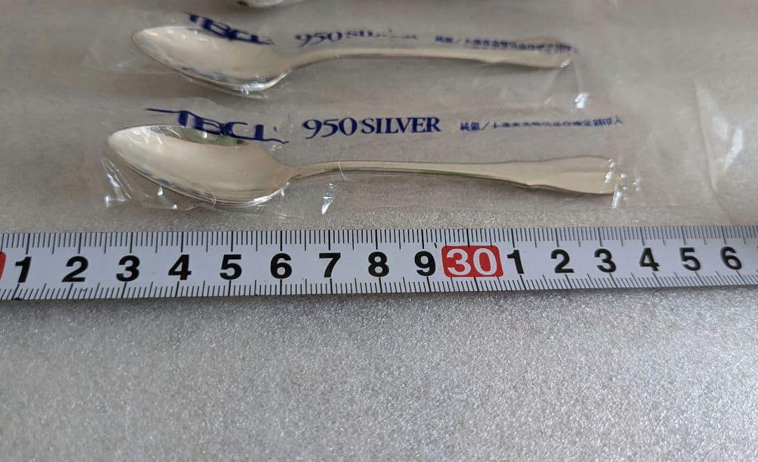銀製スプーン3本セット　シルバー950 TBCL　燕物産