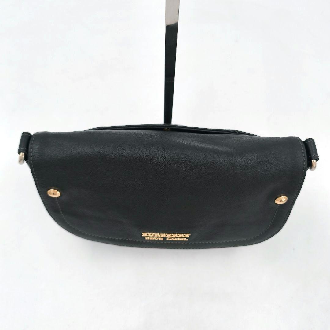 【希少 高級◎】バーバリー ショルダーバッグ 斜め掛け ノバチェック 本革 廃盤