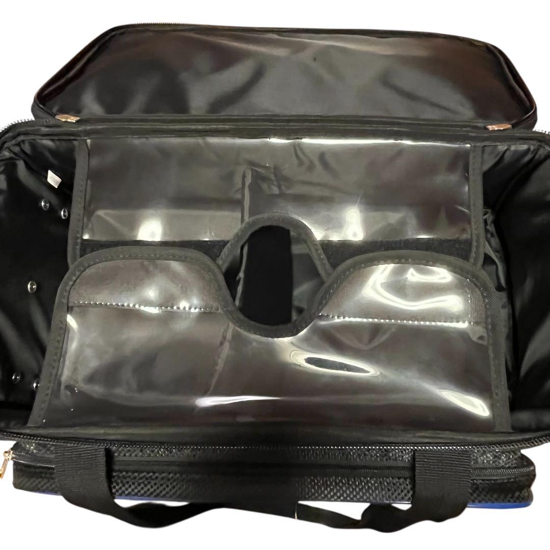 ボウリングバッグ 2個用 キャスター付き カラフル