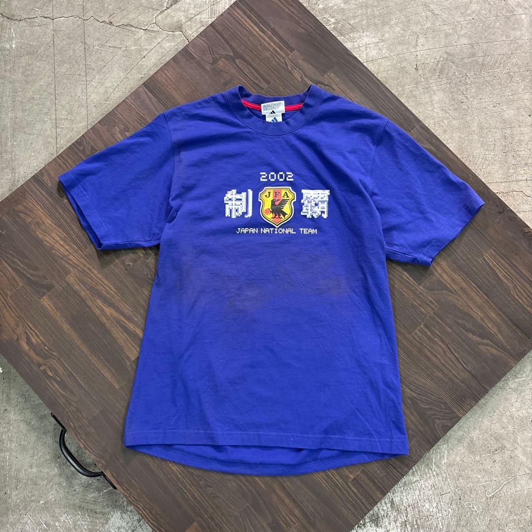 8SM1 adidas 2002 FIFA WORLD CUP Tシャツ　古着