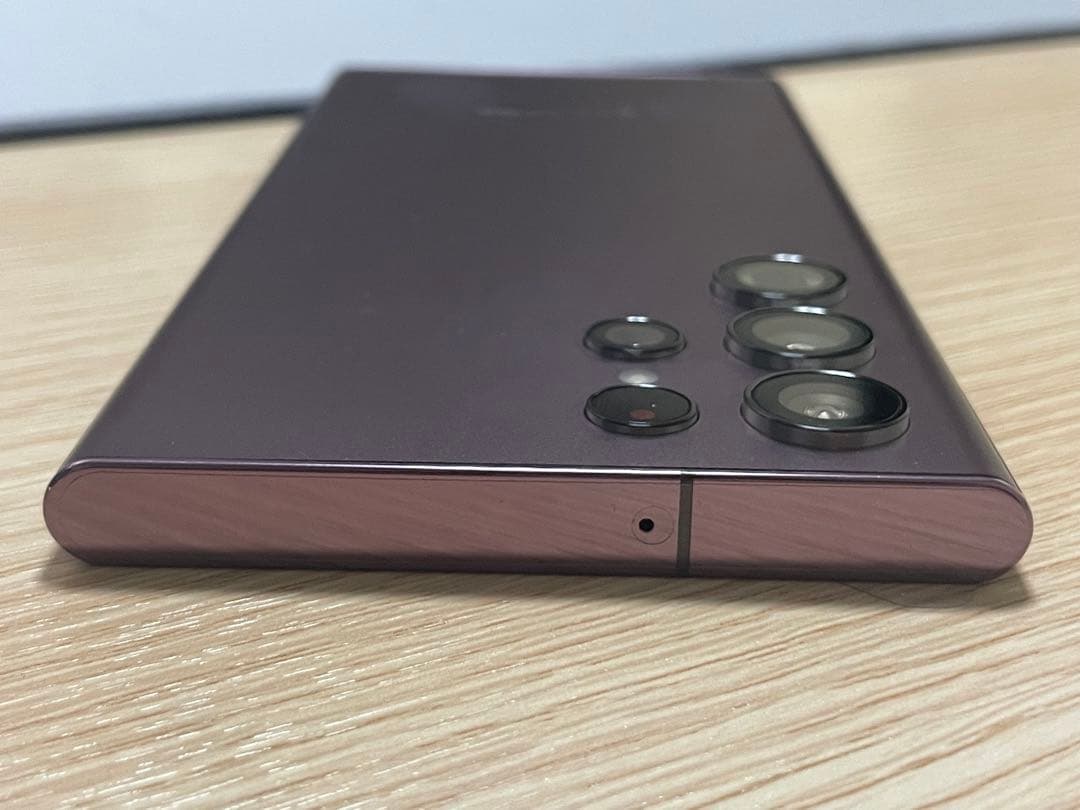 スマートフォン本体 Galaxy S22 Ultra 256 Burgundy SIM Free-