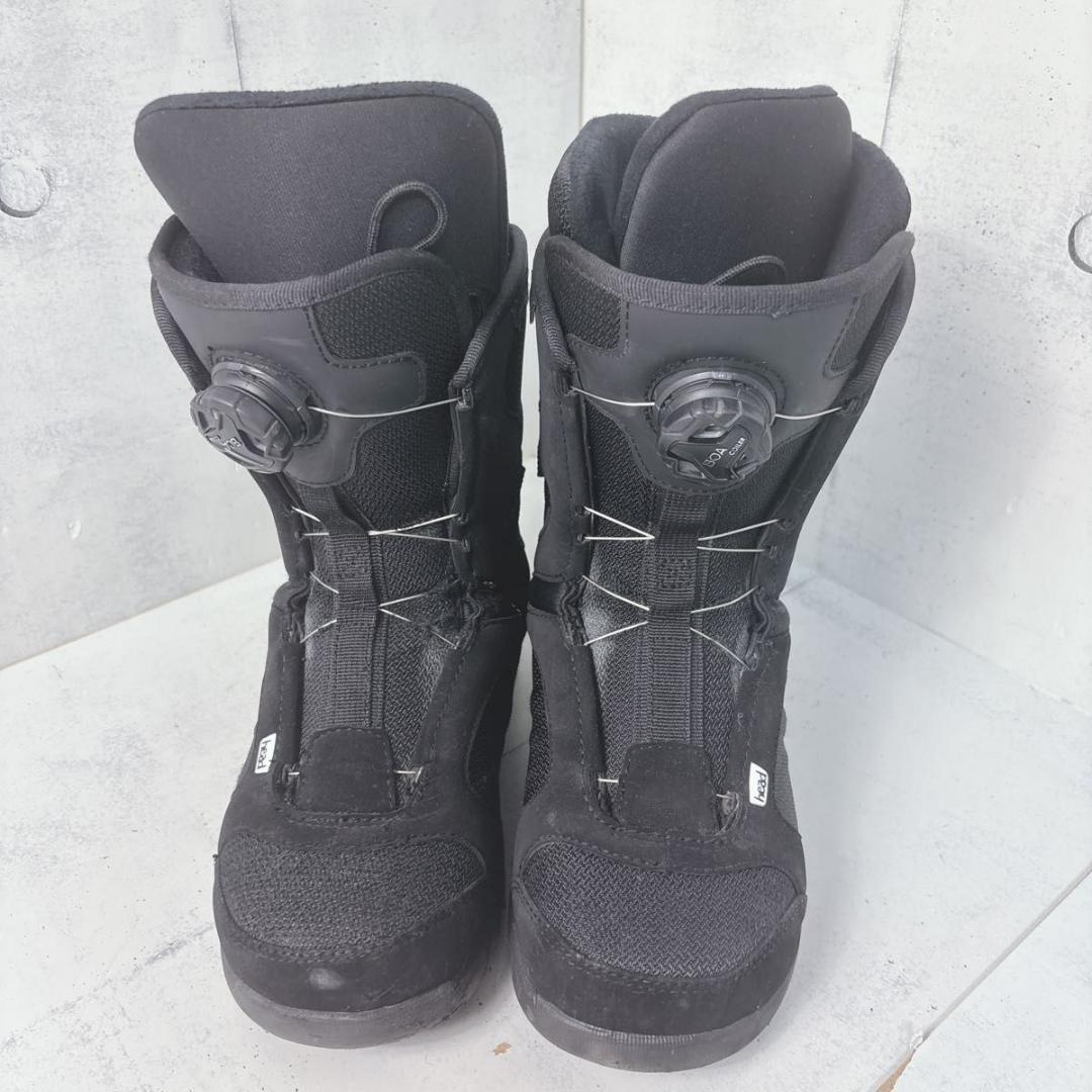head BOAシステム スノーボードブーツ ブラック美品 HEAD