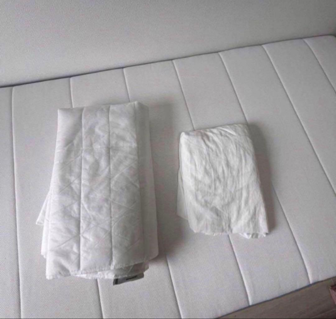 IKEA VESTERÖY ヴェステロイ マットレス シングル マットレスカバー